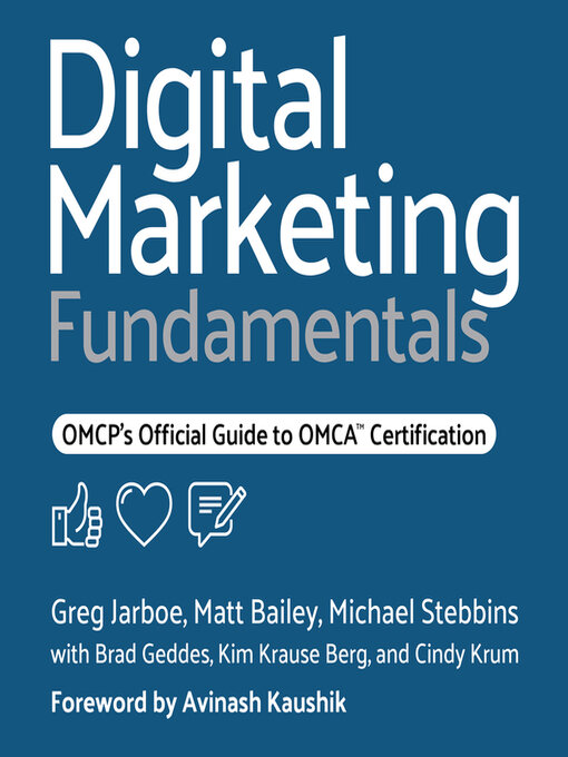 Title details for Digital Marketing Fundamentals by Greg Jarboe - Wait list